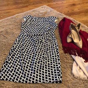 Professional Navy Dress